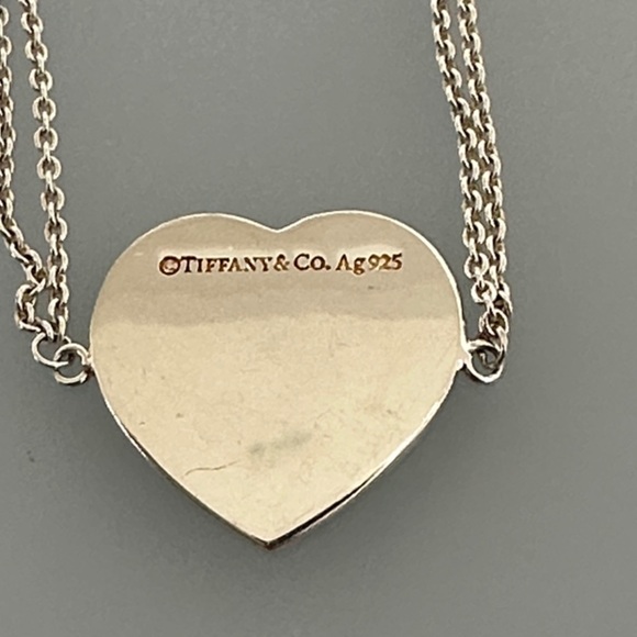 Tiffany & Co. Silver Heart Chain Bracelet authentic 100% - Picture 6 of 8